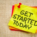 © Marekuliasz | Dreamstime.com - Get Started Today Reminder Note Photo