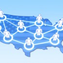 © Andrew7726 | Dreamstime.com - Social Network In USA Concept 3D Photo