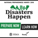 Disasters Happen, Prepare Now