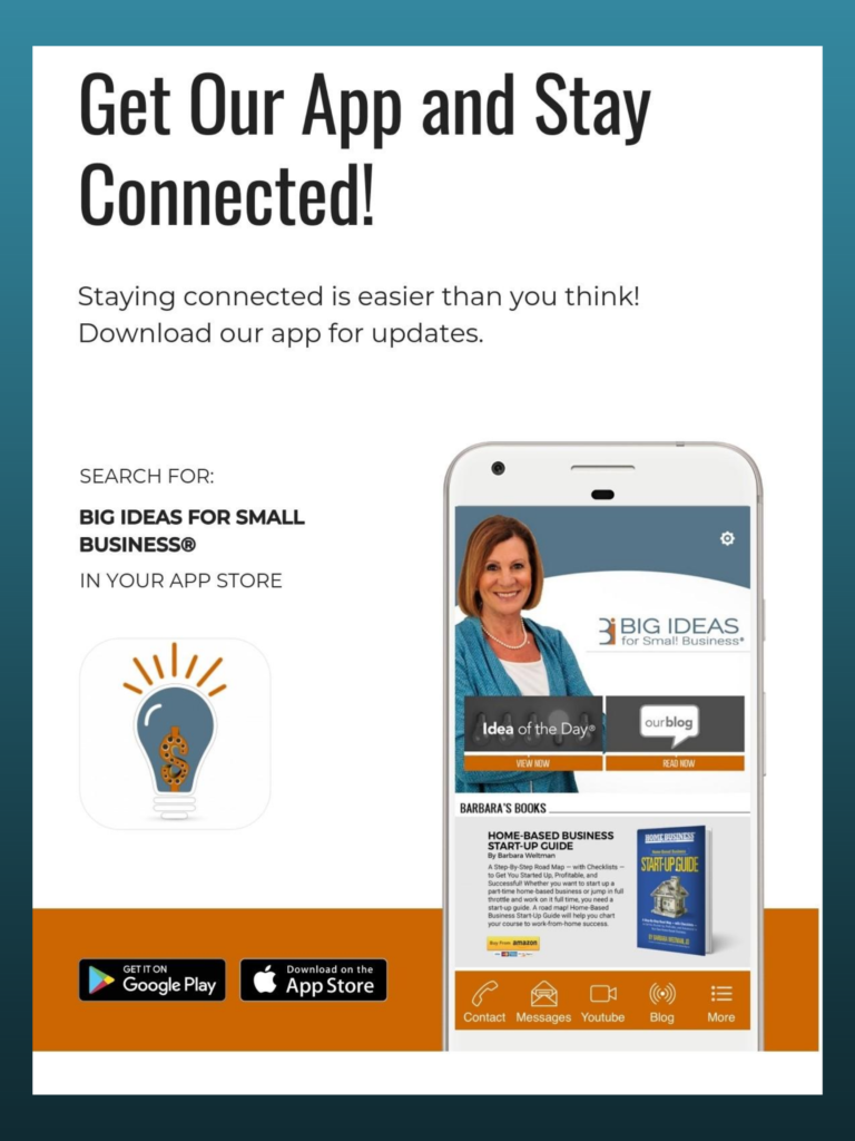 Big Ideas for Small Business's App