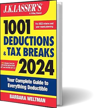 Book Cover: J.K. Lasser’s 1001 Deductions & Tax Breaks 2024