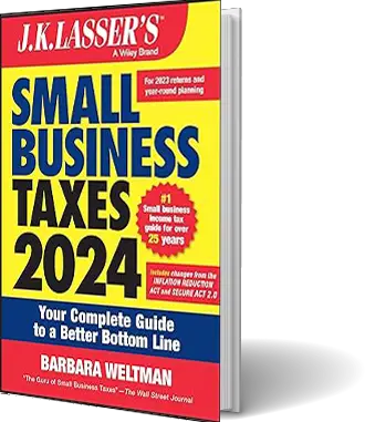 Book Cover: J.K. Lasser’s Small Business Taxes 2024
