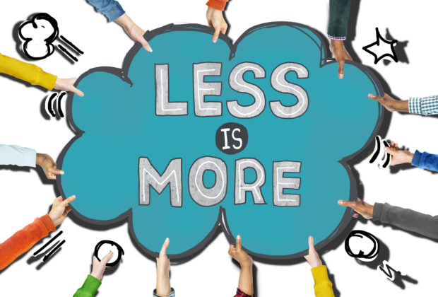 Less Is More in Recessionary Times