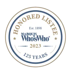 Marquis Who's Who 2023 Badge