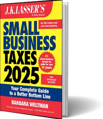 Book Cover: J.K. Lasser’s Small Business Taxes 2025