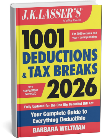 Book Cover: J.K. Lasser’s 1001 Deductions & Tax Breaks 2026